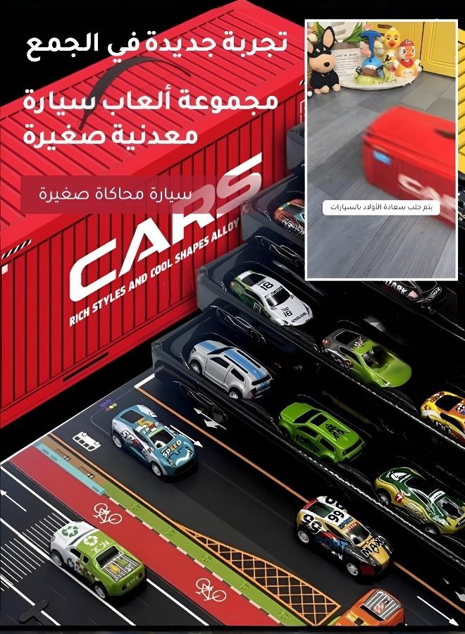 مجموعة سيارات لعب معدنية صغيرة - Image 3